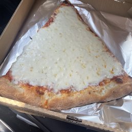 This is the slice I got for lunch today, it's always so big and delicious.