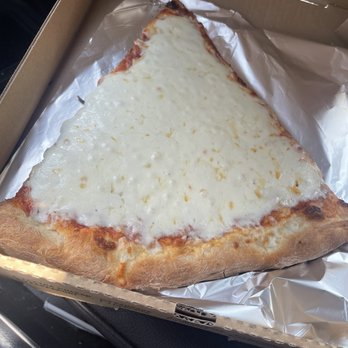 Schiano's - This is the slice I got for lunch today, it's always so big and delicious. - Italian Near Me - Wake Forest, North Carolina