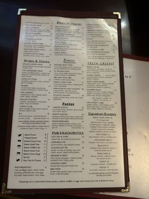 Menu photo 1 O'Donoghues Pub New York, NY Menu photo 1 O'Donoghues Pub New York, NY