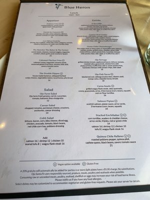 Blue Heron Restaurant at Ojo Santa Fe Spa Resort by null