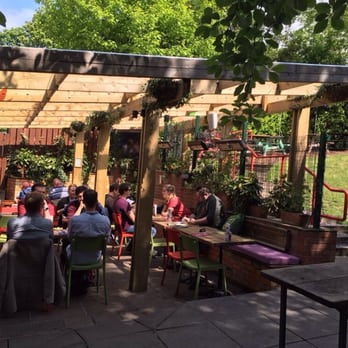 Brel - Sunny garden seating - Belgian Near Me - Glasgow, GLG Brel - Sunny garden seating - Belgian Near Me - Glasgow, GLG