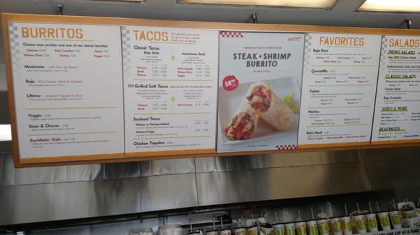 Menu photo 4 Baja Fresh Toluca Lake, CA Menu photo 4 Baja Fresh Toluca Lake, CA