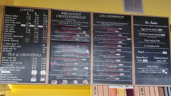 Menu photo 1 Le Croissant Cafe Burlingame, CA Menu photo 1 Le Croissant Cafe Burlingame, CA