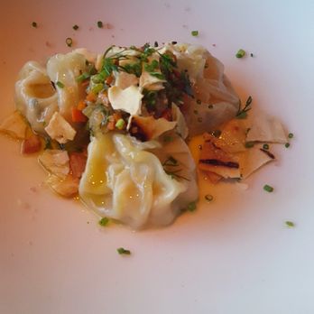 El Five - Matzah ball soup dumplings - Tapas/Small Plates Near Me - Denver, Colorado El Five - Matzah ball soup dumplings - Tapas/Small Plates Near Me - Denver, Colorado