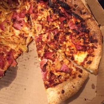 Tasty Pizza - Burnt Hawaiian pizza - Pizza Near Me - Escondido, California Tasty Pizza - Burnt Hawaiian pizza - Pizza Near Me - Escondido, California
