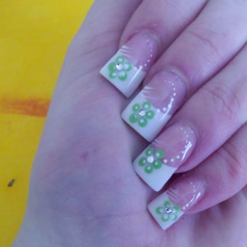 John's Creation - Long nails, and they still stayed put and didn't lift up. Rhinestones and Gel nails. - Nail Salons Near Me - San Carlos, California John's Creation - Long nails, and they still stayed put and didn't lift up. Rhinestones and Gel nails. - Nail Salons Near Me - San Carlos, California