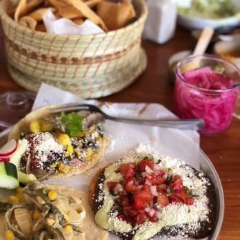 Clavel - Oh, Clavel. You are a dream. Above are the two vegetarian taco options and the black bean tostadas. And do not skip the chips! Perfection. - Bars Near Me - Baltimore, Maryland Clavel - Oh, Clavel. You are a dream. Above are the two vegetarian taco options and the black bean tostadas. And do not skip the chips! Perfection. - Bars Near Me - Baltimore, Maryland