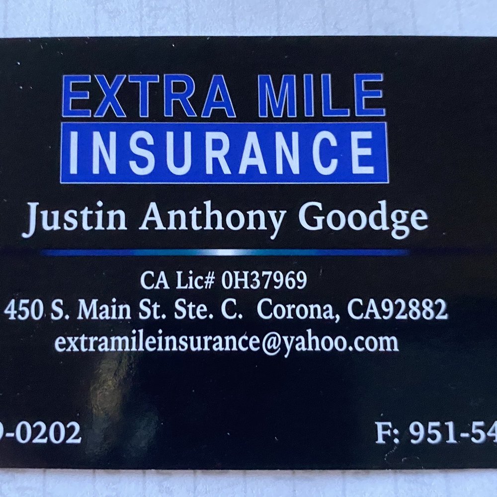 Extra Mile Insurance - Excellent agent! - Tax Services Near Me - Corona, California Extra Mile Insurance - Excellent agent! - Tax Services Near Me - Corona, California