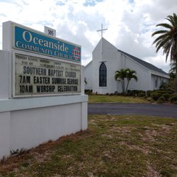 Oceanside Community Church - Taken on Palm Sunday