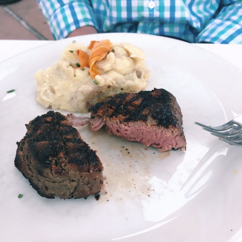 Chart House Prime - Filet mignon with mashed potatoes - Seafood Near Me - Annapolis, Maryland