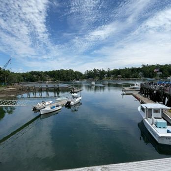 Robinson's Wharf - Our view - Seafood Near Me - Southport, Maine