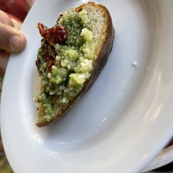 Mizza - Burrata and Heirloom Tomatoes+ ciabatta - Italian Near Me - Santa Barbara, California