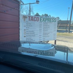Taco Express - Henderson - Drive thru lunch & dinner menu