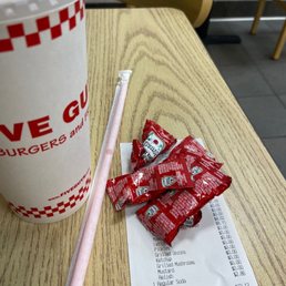 No ketchup in the pump?  First time at this location.