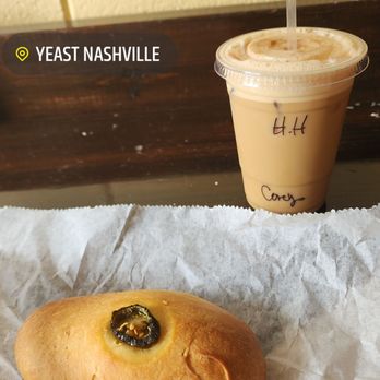 Yeast Nashville - Hipster Horchata Iced Latte and Jalapeño Sausage Kolache - Bakeries Near Me - Nashville, Tennessee Yeast Nashville - Hipster Horchata Iced Latte and Jalapeño Sausage Kolache - Bakeries Near Me - Nashville, Tennessee