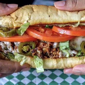 Can't believe it's not meat - Hold Up Wait a Min Philly Cheesesteak - American Near Me - Chicago, Illinois Can't believe it's not meat - Hold Up Wait a Min Philly Cheesesteak - American Near Me - Chicago, Illinois