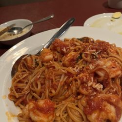 Alex's Washington Gardens - Shrimp Diablo pasta sans tail... great dish!