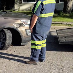 Lansing Towing & Recovery - I believe his name is Brandon