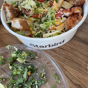 Starbird Chicken - My no cilantro salad with 2x cilantro - Sandwiches Near Me - San Francisco, California Starbird Chicken - My no cilantro salad with 2x cilantro - Sandwiches Near Me - San Francisco, California