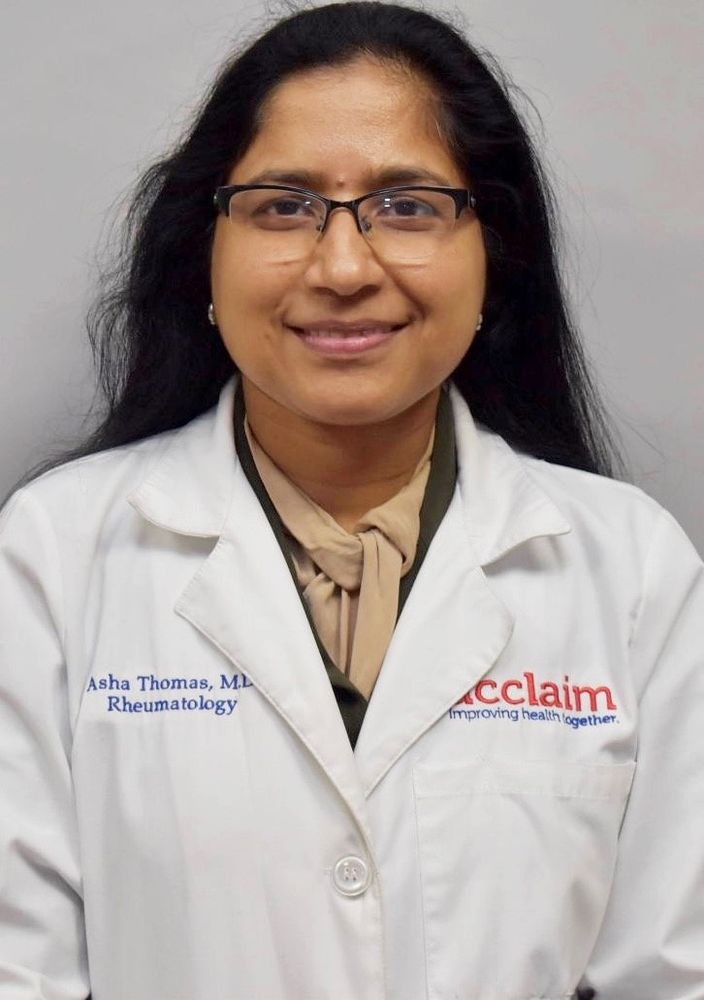 ASHA THOMAS, MD Rheumatologists 1400 S Main St, Fort Worth, TX