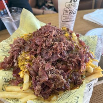 The Hat - The Great "Pastrami Chili Cheese Fries"! Can you say... BOMB?! - Fast Food Near Me - Rancho Cucamonga, California