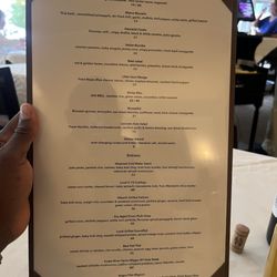 Today's menu