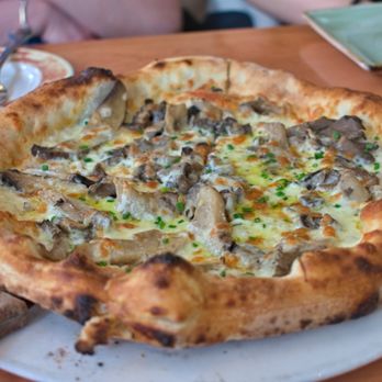 Cibo Wine Bar - Mushroom Pizza - Wine Bars Near Me - Toronto, Ontario
