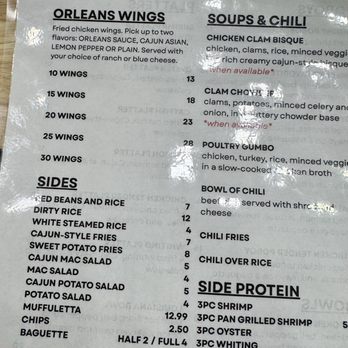 Orleans Poboys - Soft Opening menu. Not all Poboys shown on wall is available yet. - Sandwiches Near Me - Waldorf, Maryland Orleans Poboys - Soft Opening menu. Not all Poboys shown on wall is available yet. - Sandwiches Near Me - Waldorf, Maryland