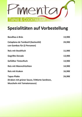 Menu photo 1 Pimenta Essen, NW