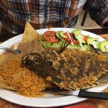 La Mexicana Taqueria - Mojarra al mojo de ajo, had more onion than garlic. Cashier won't advise you its extra for al mojo de ajo. Dissatisfied - Mexican Near Me - Perris, California La Mexicana Taqueria - Mojarra al mojo de ajo, had more onion than garlic. Cashier won't advise you its extra for al mojo de ajo. Dissatisfied - Mexican Near Me - Perris, California
