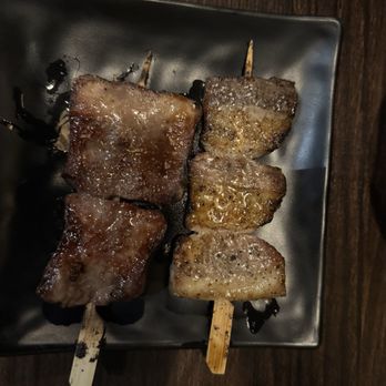 Brochette Dumpling and Grill - Beef Tongue and Pork Belly skewers - Asian Fusion Near Me - Redwood City, California Brochette Dumpling and Grill - Beef Tongue and Pork Belly skewers - Asian Fusion Near Me - Redwood City, California