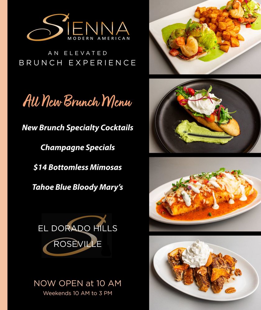 Sienna Restaurant El Dorado Hills