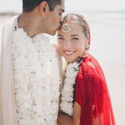 Kohnur Bespoke Bridal Beauty - Beautiful couple at Ritz Carlton, Laguna Nigel