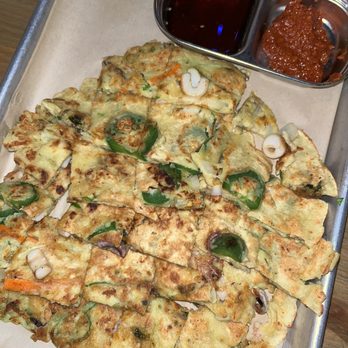 Soju 101 - A02. Haemul Pajeon - Korean Near Me - Katy, Texas