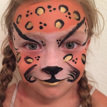 Creatively Yours by Kathy - Leopard - Face Painting Near Me Creatively Yours by Kathy - Leopard - Face Painting Near Me