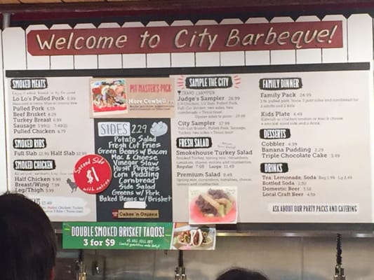 Menu photo 2 City Barbeque Louisville, KY Menu photo 2 City Barbeque Louisville, KY