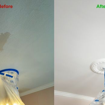 AQ Finish Carpenter - Ceiling Smoothing Before/After - General Contractors Near Me AQ Finish Carpenter - Ceiling Smoothing Before/After - General Contractors Near Me
