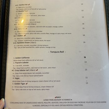 Wicked Sushi & Grill - Menu - Sushi Bars Near Me - Buford, Georgia Wicked Sushi & Grill - Menu - Sushi Bars Near Me - Buford, Georgia