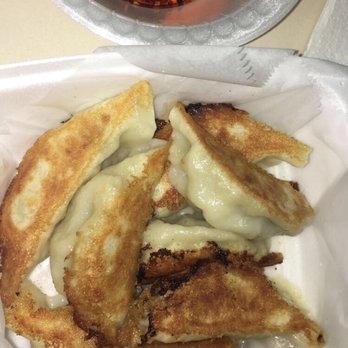 Golden Dumpling House - The fried shrimp pork veggie dumplings are my fave !! - Chinese Near Me - Houston, Texas