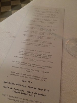 Menu photo 5 Ca Na Toneta Caimari, PM