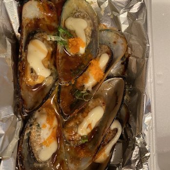 Sushi R91 - Baked Green Mussel - Japanese Near Me - Riverside, California Sushi R91 - Baked Green Mussel - Japanese Near Me - Riverside, California