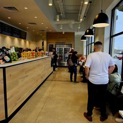 Beyond Juicery + Eatery - Inside of the eatery.