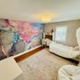 Photo of Golden Wallpaper Installation