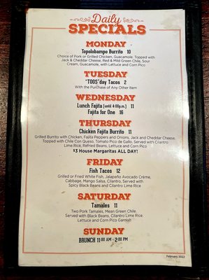 Menu photo 4 Jose Muldoon's Colorado Springs, CO Menu photo 4 Jose Muldoon's Colorado Springs, CO