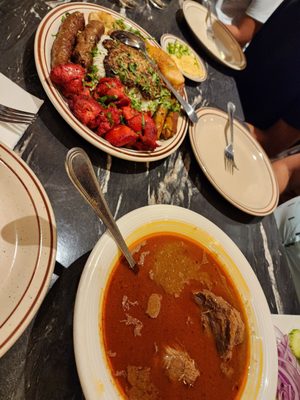 Shahi Nihari and Chopsticks by null