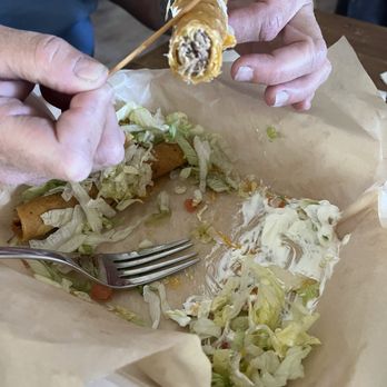 Espos Mexican Food - Forgot to remove the toothpick from the flauta - Mexican Near Me - Chandler, Arizona Espos Mexican Food - Forgot to remove the toothpick from the flauta - Mexican Near Me - Chandler, Arizona