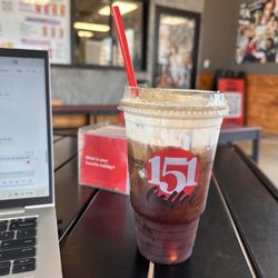 151 Coffee - Yes!! 5 Stars Love  I'm able to enjoy a relaxing atmosphere enjoying the best coffee while working!!!