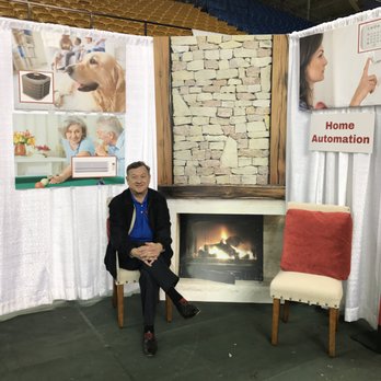 Leinbach Services - Jim Leinbach modeling in front of his booth at the Johnson City Home Show in February 2017. - Plumbing Near Me - Kingsport, Tennessee Leinbach Services - Jim Leinbach modeling in front of his booth at the Johnson City Home Show in February 2017. - Plumbing Near Me - Kingsport, Tennessee
