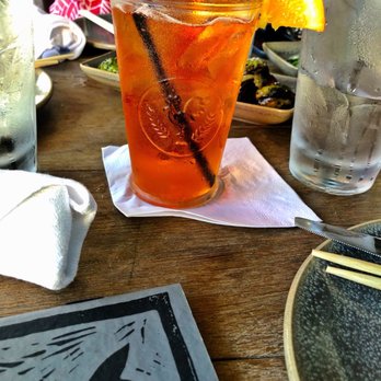Moku Kitchen - Aperol Spritz for Happy Hour! - Cocktail Bars Near Me - Honolulu, Hawaii