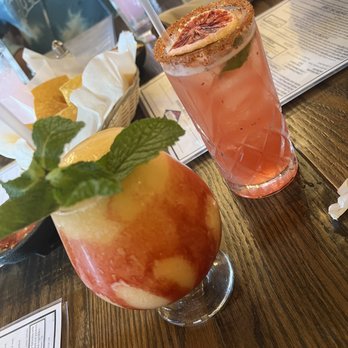 El Adobe - Adobe Peach and Blood Orange Margarita - Latin American Near Me - San Juan Capistrano, California El Adobe - Adobe Peach and Blood Orange Margarita - Latin American Near Me - San Juan Capistrano, California